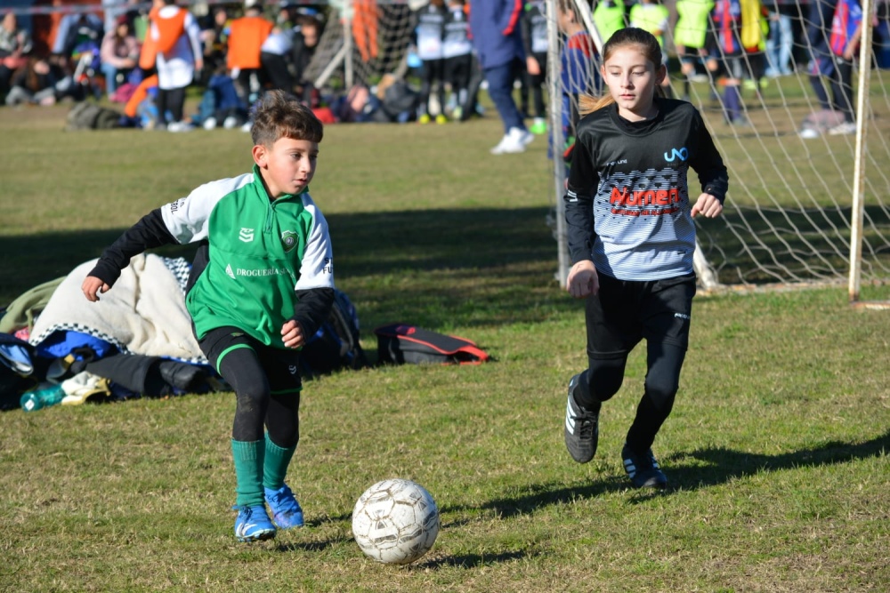 El Semillero Verde fue parte de un encuentro de escuelitas de fútbol en el Club Atlético Ventana