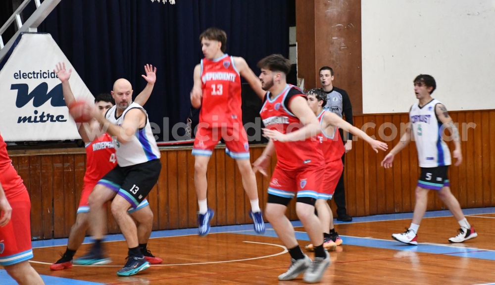 Por la última fecha del campeonato de la BASO, Tornquist Básquet cayo como visitante ante Independiente de Pigüé