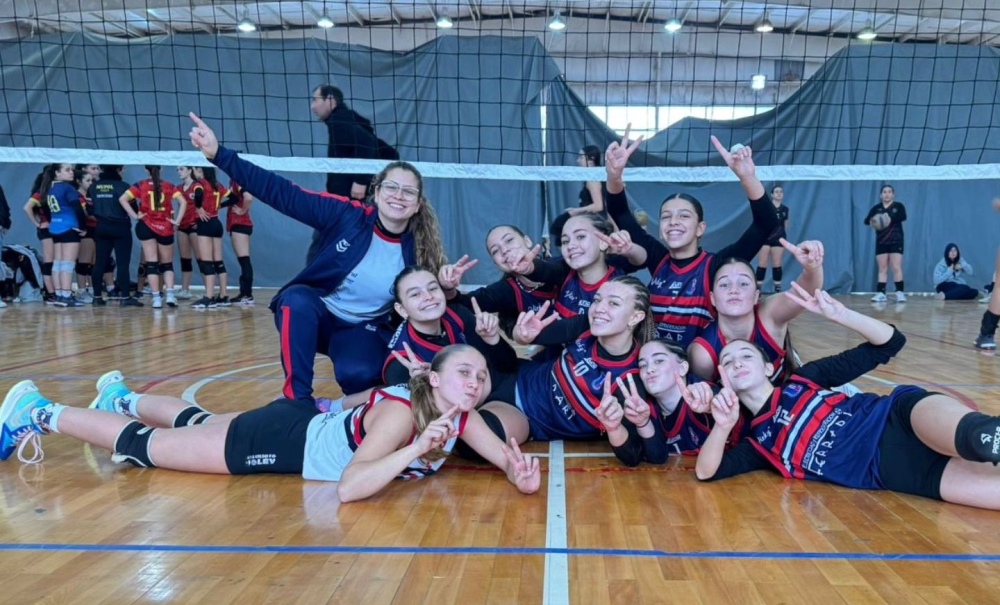 El Sub 16 de Automoto Voley se subió al podio en La Plata