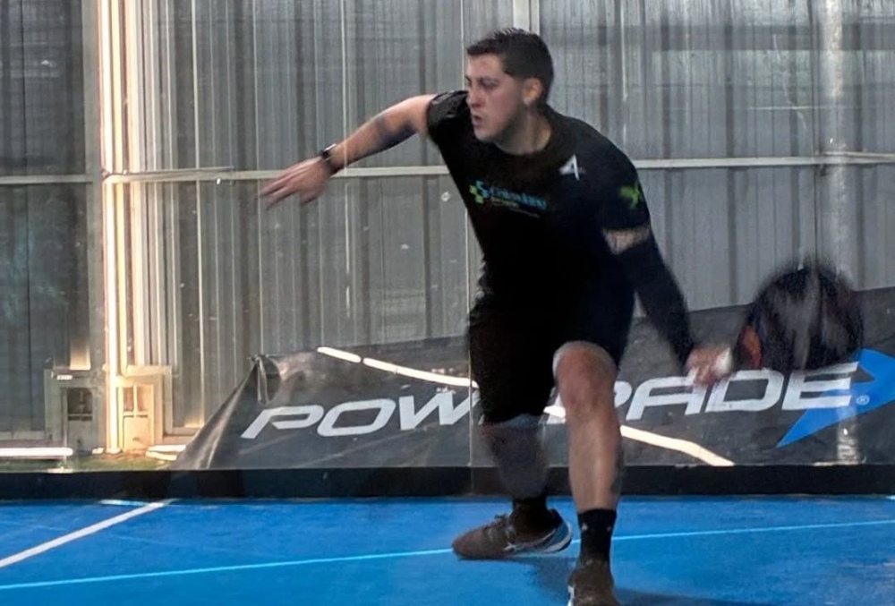 Padel: Agradecimiento del tornquistense Matías Beilman tras su vuelta a las canchas