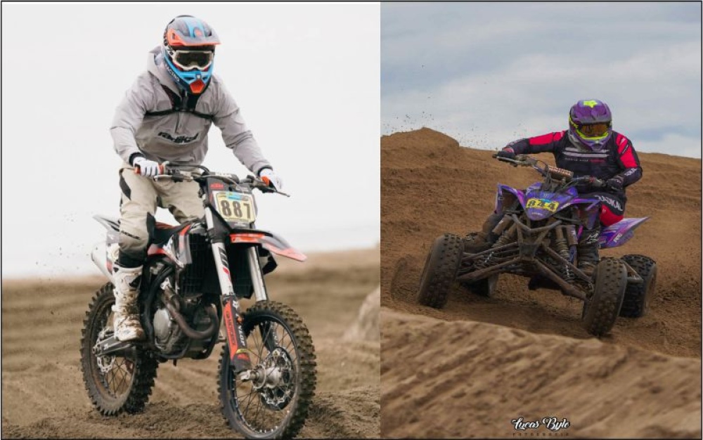 Los tornquistenses Gian Dupuy y Emiliano Saraiva participaron de la cuarta fecha del Arena Series 2025