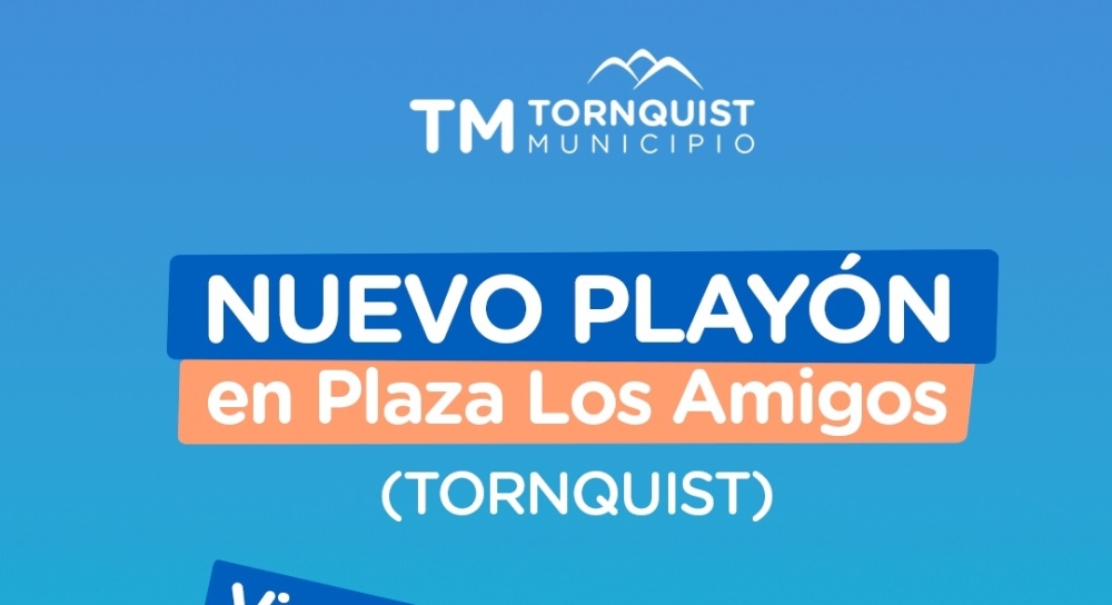 Invitación inauguración del Playón Deportivo de la Plaza Amigos del Barrio Sur