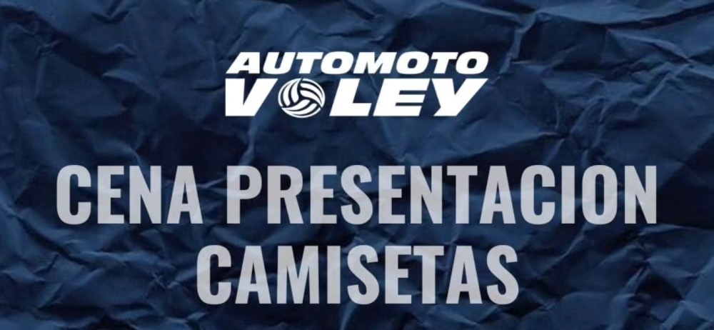 El voley del Automoto Club Deportivo presentará sus nuevas camisetas