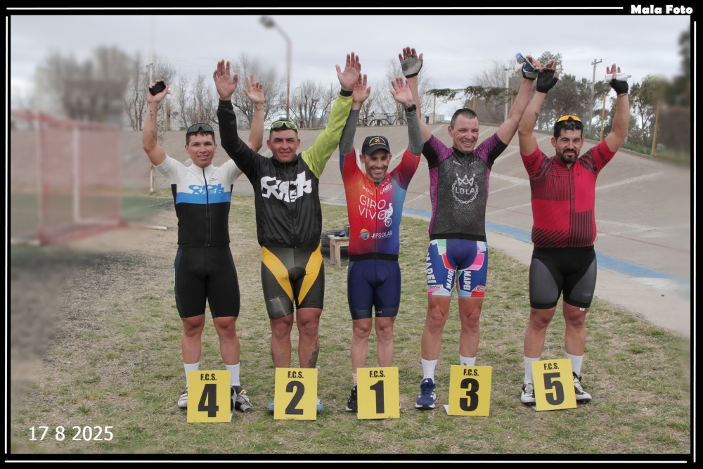 Ciclismo: El tornquistense Ariel Rodríguez hizo podio en el premio Quinto Astolfi