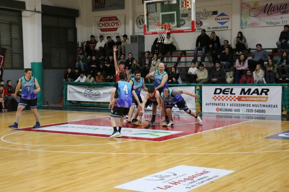 Ajustada derrota de Tornquist Básquet, visitando a Deportivo Sarmiento, en el inicio del torneo Clausura de la BASO