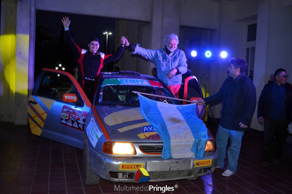 El distribuidor le jugo una mala pasada a Juan Ferro Moreno en la 56° edición del Rally Ciudad de Coronel Pringles