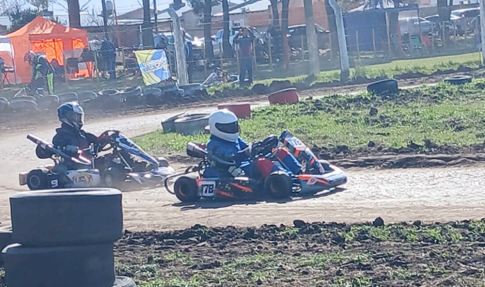 ”Mecha” Moriames volvió a las pistas en la sexta fecha del campeonato del Superkart del Sudoeste