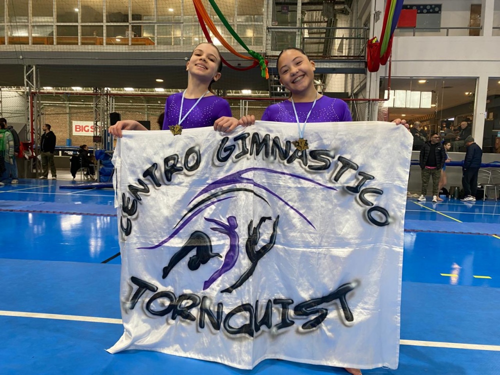 Destacada participación de gimnastas de Tornquist en un torneo amistoso llevado a cabo en Bahía Blanca