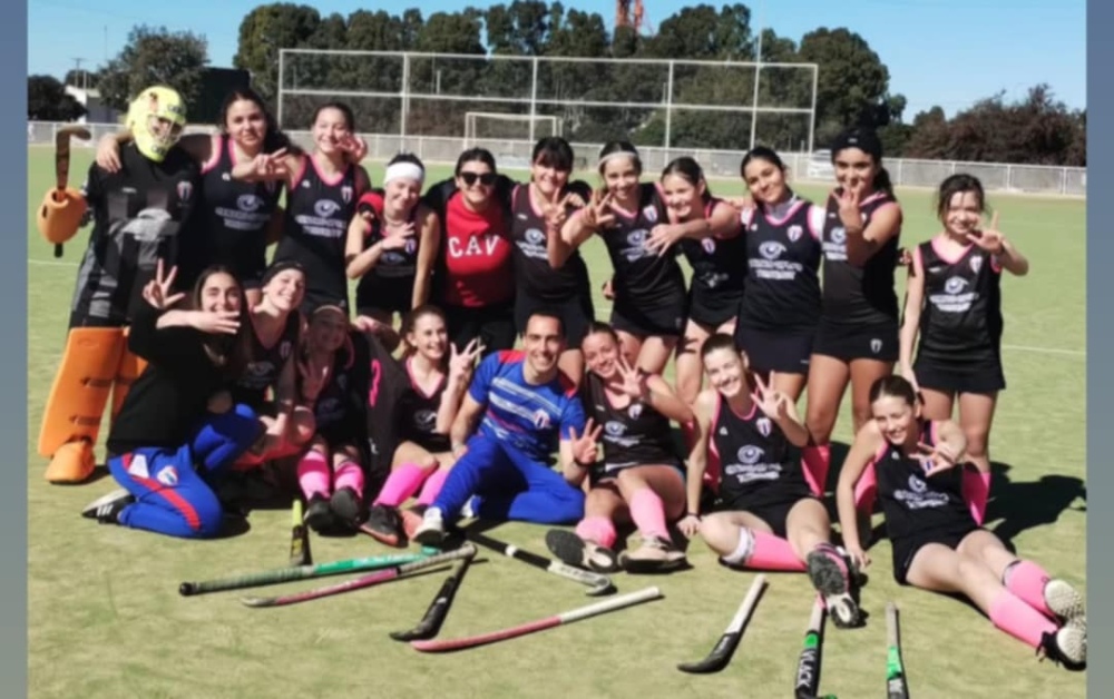 Hockey: La Sub 14 de Atlético Ventana logro un gran triunfo ante Club de Pelota de Coronel Pringles
