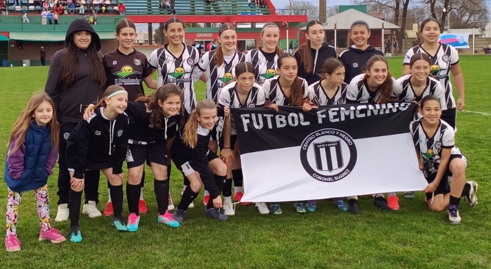 Liga Regional de Fútbol: Blanco y Negro recuperó la punta en Sub 15 femenino