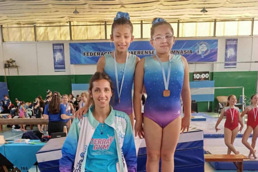 Gimnastas de Terra Gym compitieron en las finales provinciales de la Federacion