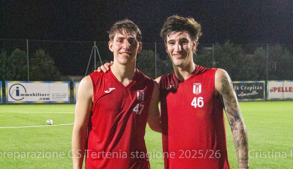 Mirko Lencina y Joaquín Bayón Venanzi debutaron oficialmente en el GS Tertenia de Italia