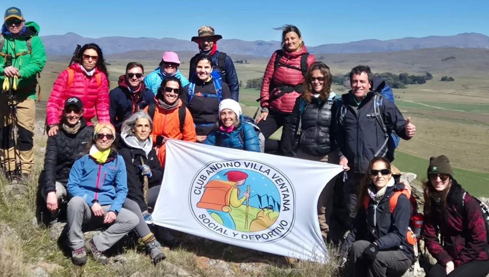 El Club Andino de Villa Ventana sumo una nueva salida
