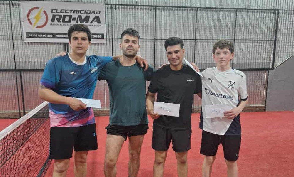 Jeremías Lacasta - Nahuel Sanabria se quedaron con el torneo de séptima libre jugado en Padel Red