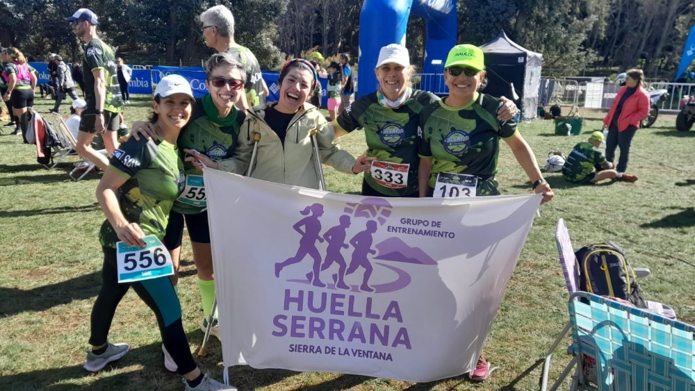 El grupo de entrenamiento Huella Serrana dijo presente en el Desafío Columbia en la Reserva Natural Sierras Grandes