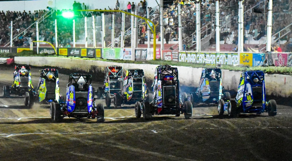 Con 73 inscriptos, incluidos los 3 de Tornquist, este viernes se corre la tercera fecha del Invernal de midgets