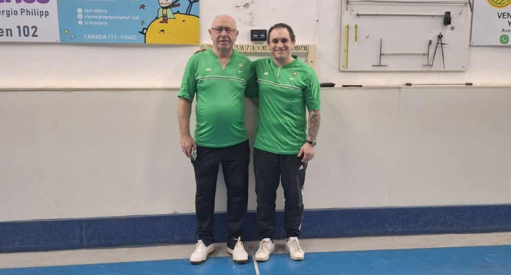 Bochas: La tercera del Club Unión gano un partidazo y consiguió el pasaje a la final del torneo por parejas