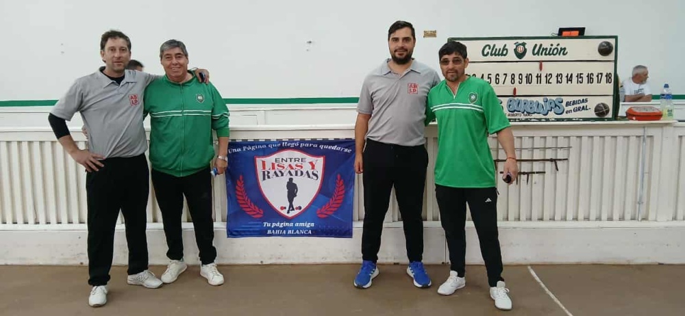 Tornquist fue sede de un importante torneo de bochas por parejas