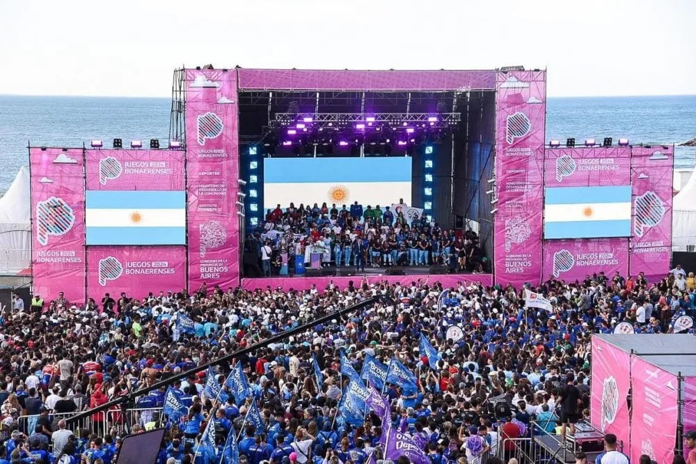 Mar del Plata recibe a mas de 150 tornquistenses en la final de los Juegos Bonaerenses