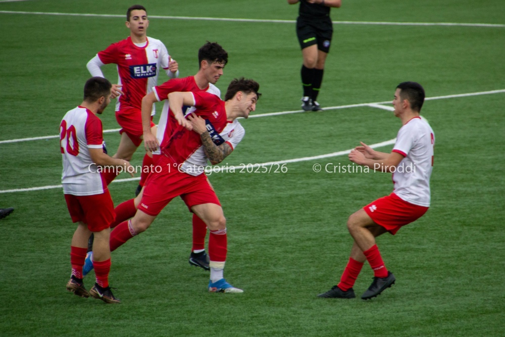 Joaquin Bayon Venanzi anoto un golazo en la gran remontada del GS Tertenia