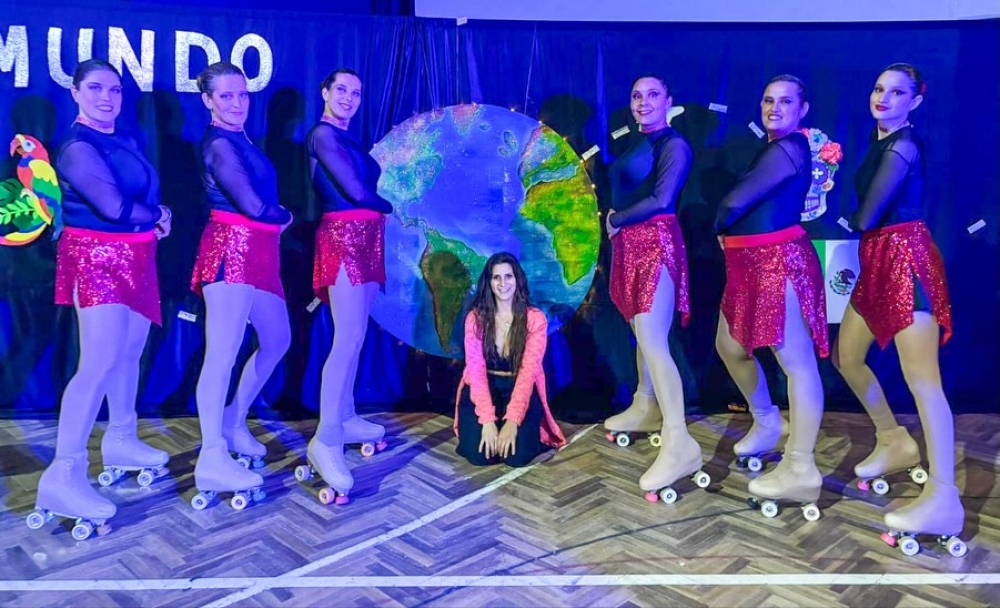 Patín: Unión presente en ”Un viaje por el mundo”
