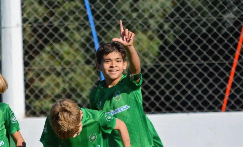 Mateo Piedrabuena llego a los 35 goles en el año en la imparable octava división del Club Unión