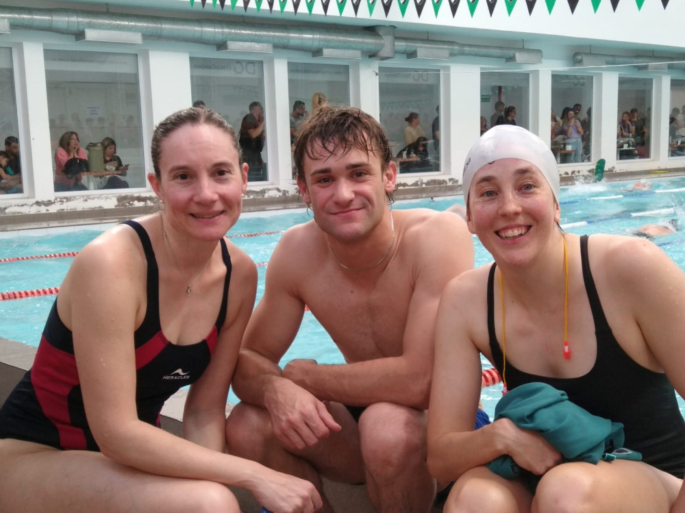 Tres nadadores de Tornquist compitieron en la novena edición del Circuito Masters de ADASBA 2025