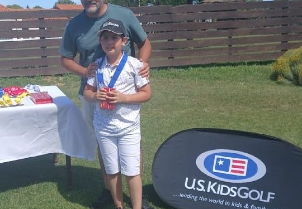 ¡Imparable! Tobías García, con solo 7 años, se consagró Campeón del U.S. Kids Golf con un récord perfecto