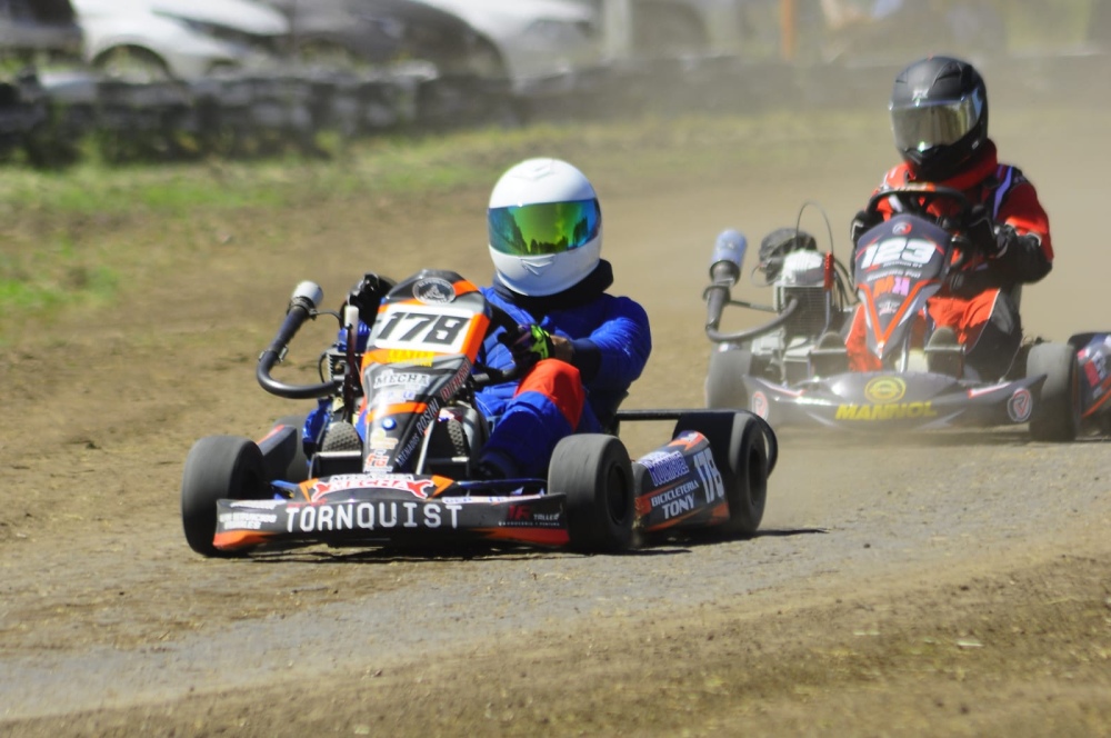 Diego ”Mecha” Moriamés cerró el año con un destacado sexto puesto en el Superkart