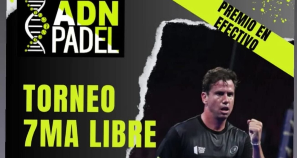 Inscripciones abiertas para un torneo de séptima libre en ADN Pádel