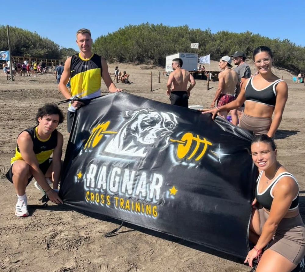 Integrantes de Ragnar Cross lograron grandes resultados en Monte Hermoso