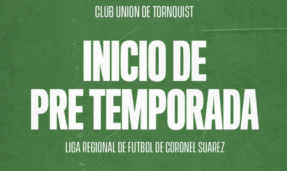 Unión de Tornquist inicia la pretemporada rumbo a la temporada 2026 de la Liga Regional