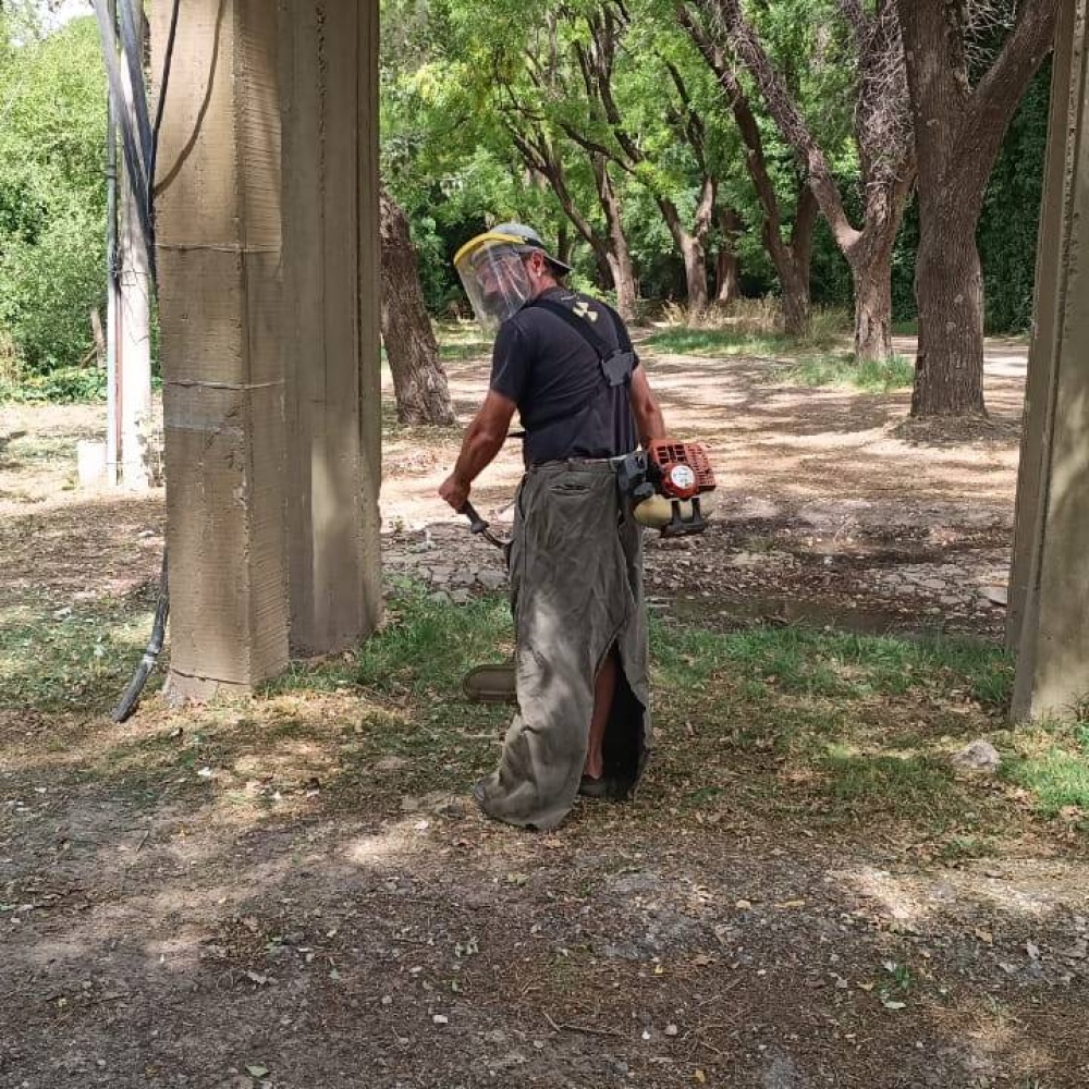 Exitosa jornada de puesta en valor de la sede del Club Andino de Villa Ventana