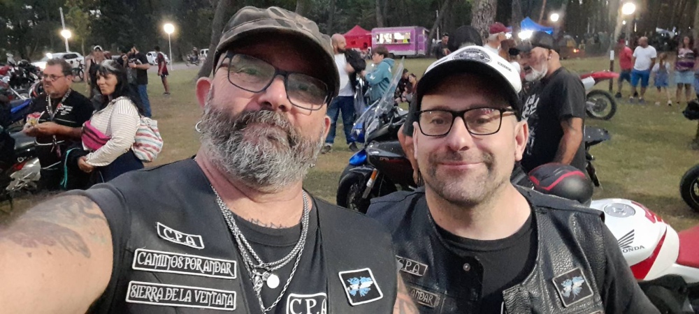 MG Caminos por Andar de Sierra de la Ventana dijo presente en un moto encuentro desarrollado en  Pigüé