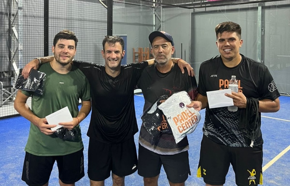 Julián Toy y Jeremías Lacasta fueron campeones en un torneo de pádel disputado en Puan