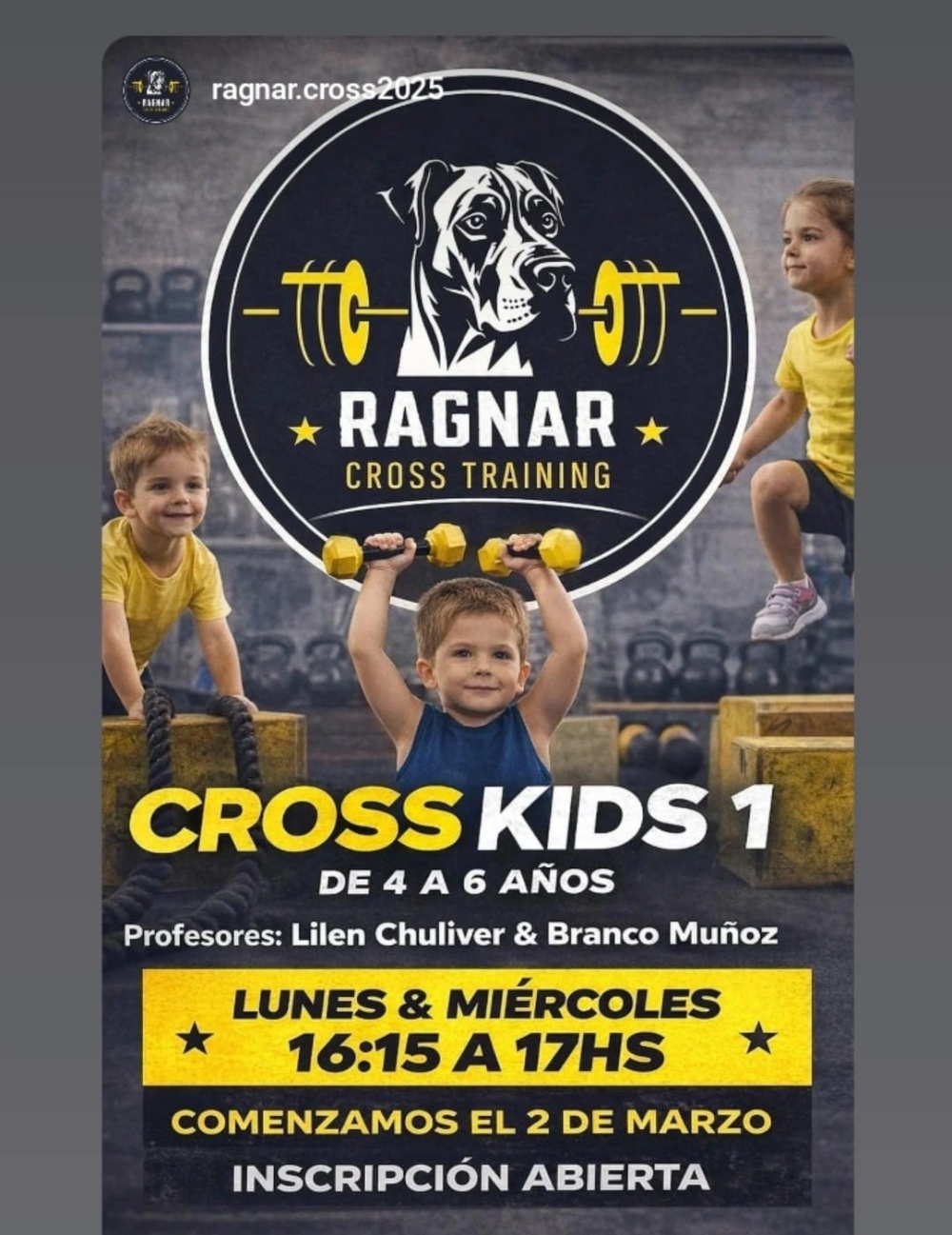 Ragnar Cross Training abre inscripciones para sus grupos Kids y Teens