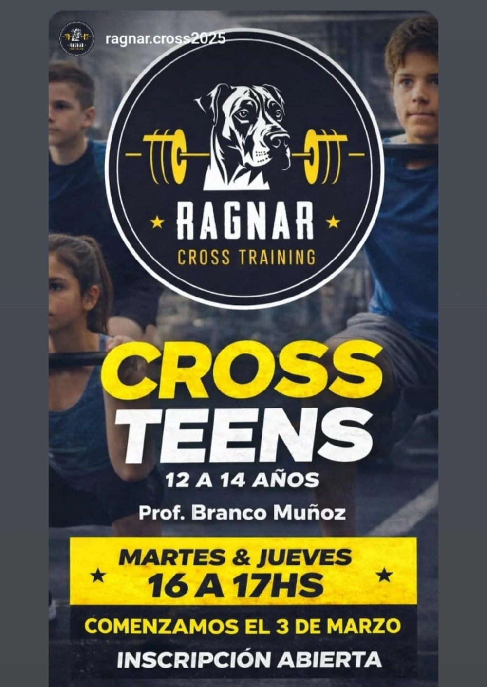 Ragnar Cross Training abre inscripciones para sus grupos Kids y Teens