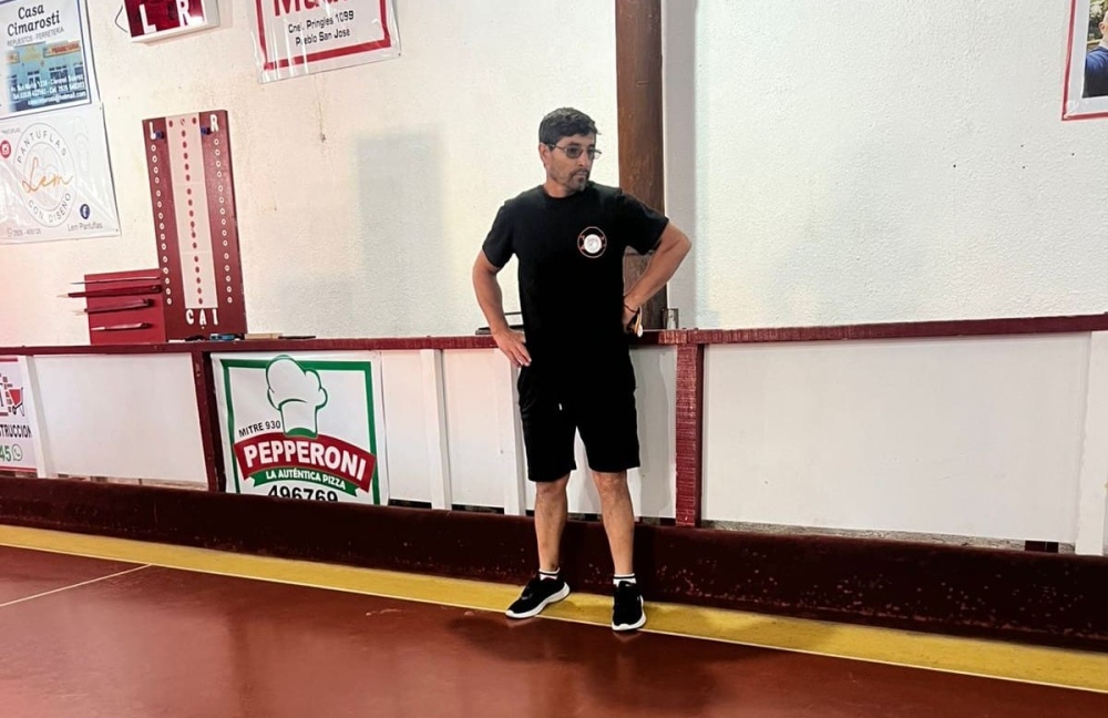 José Chavarría, subcampeón representando a la Asociación de Saavedra