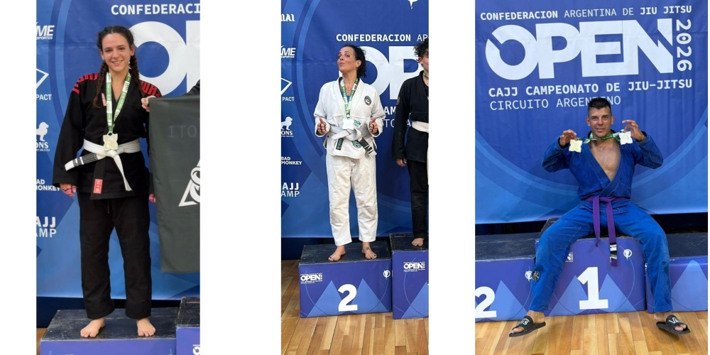 Atletas de Villa Ventana se destacaron en el Open de Jiu-Jitsu en Bahía Blanca