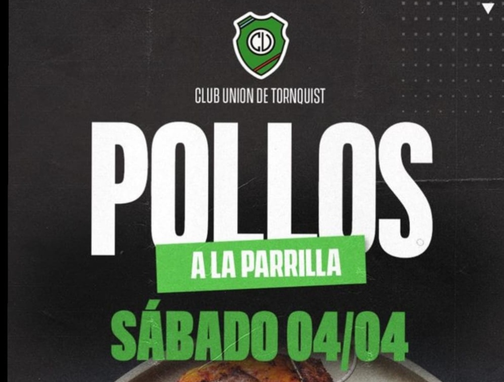 Pollos a la parrilla de Unión este sábado