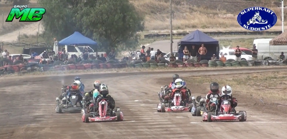 Diego “Mecha” Moriames completó un buen arranque en el Superkart del Sudeste
