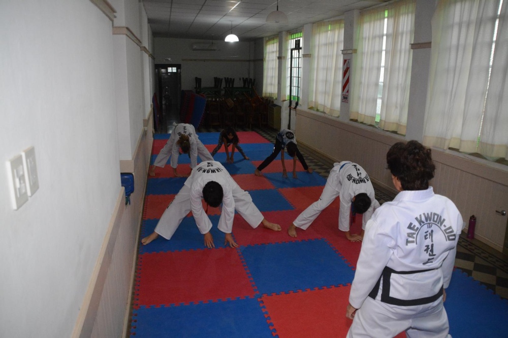 Comenzaron las clases de taekwondo en Tornquist