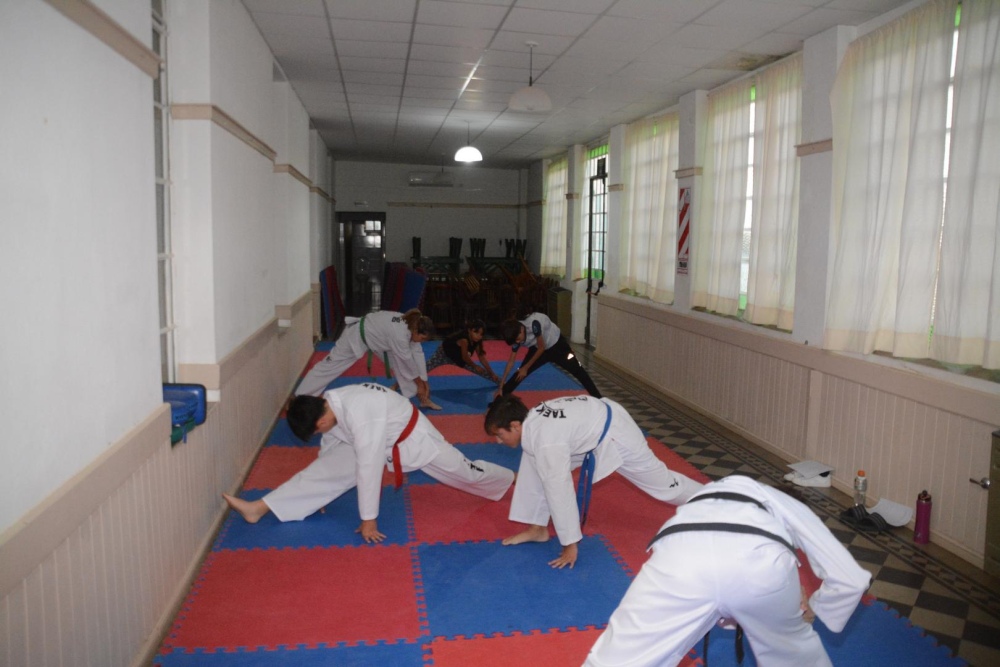 Comenzaron las clases de taekwondo en Tornquist
