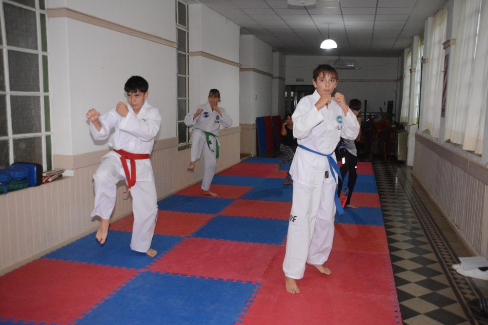 Comenzaron las clases de taekwondo en Tornquist