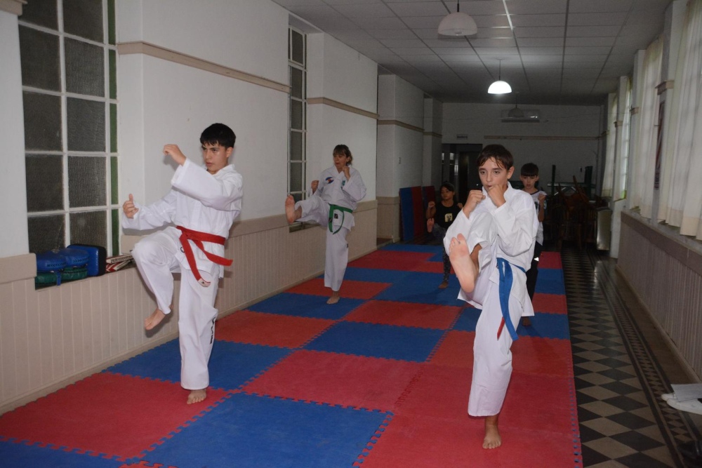 Comenzaron las clases de taekwondo en Tornquist