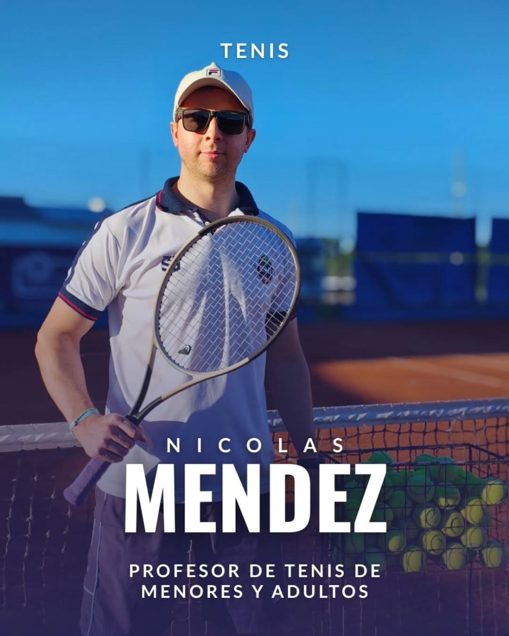 Automoto presentó a su equipo de entrenadores de tenis