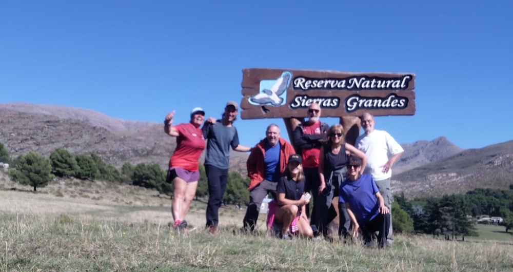 Grupo de entrenamiento del CEF N° 9 realizó travesía en Sierras Grandes