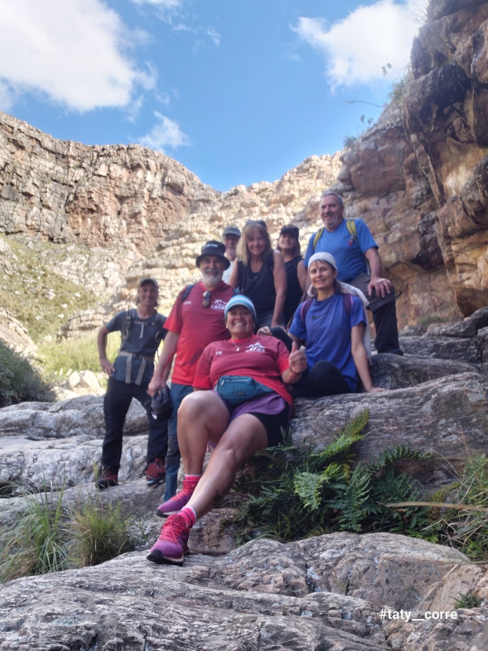 Grupo de entrenamiento del CEF N° 9 realizó travesía en Sierras Grandes