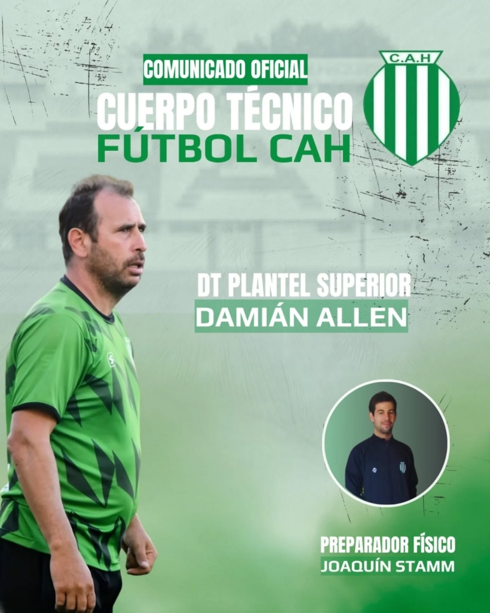 Liga Regional de Fútbol: Damián Allen es el nuevo DT de Atlético Huanguelén