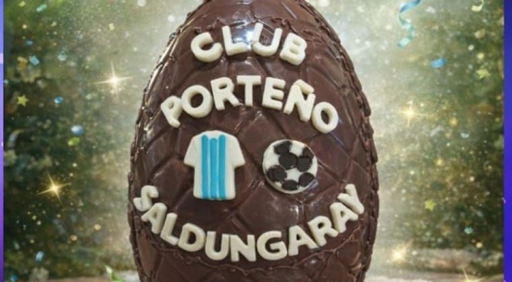 Porteño de Saldungaray realiza el sorteo de un huevo y una rosca de pascuas